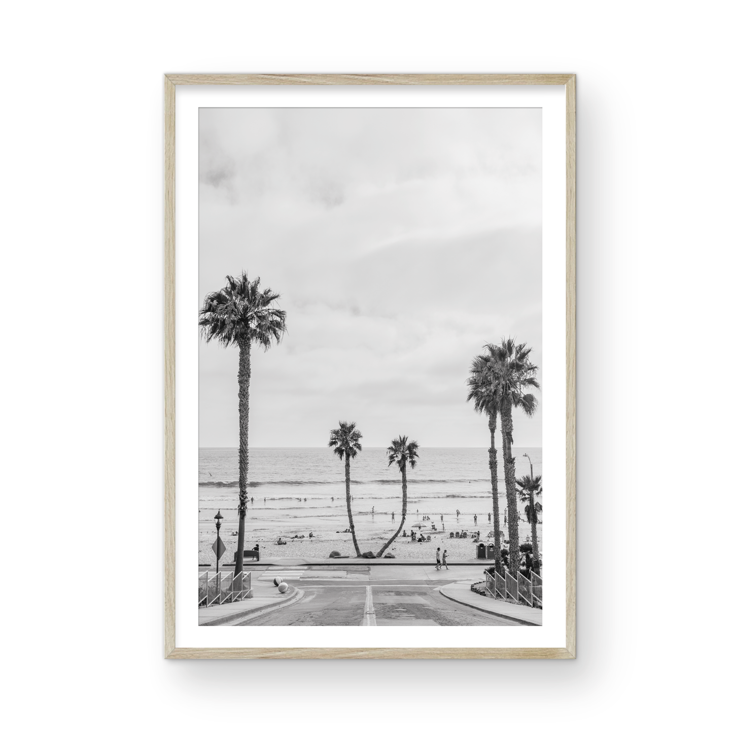 Oceanside, Two: Monochrome