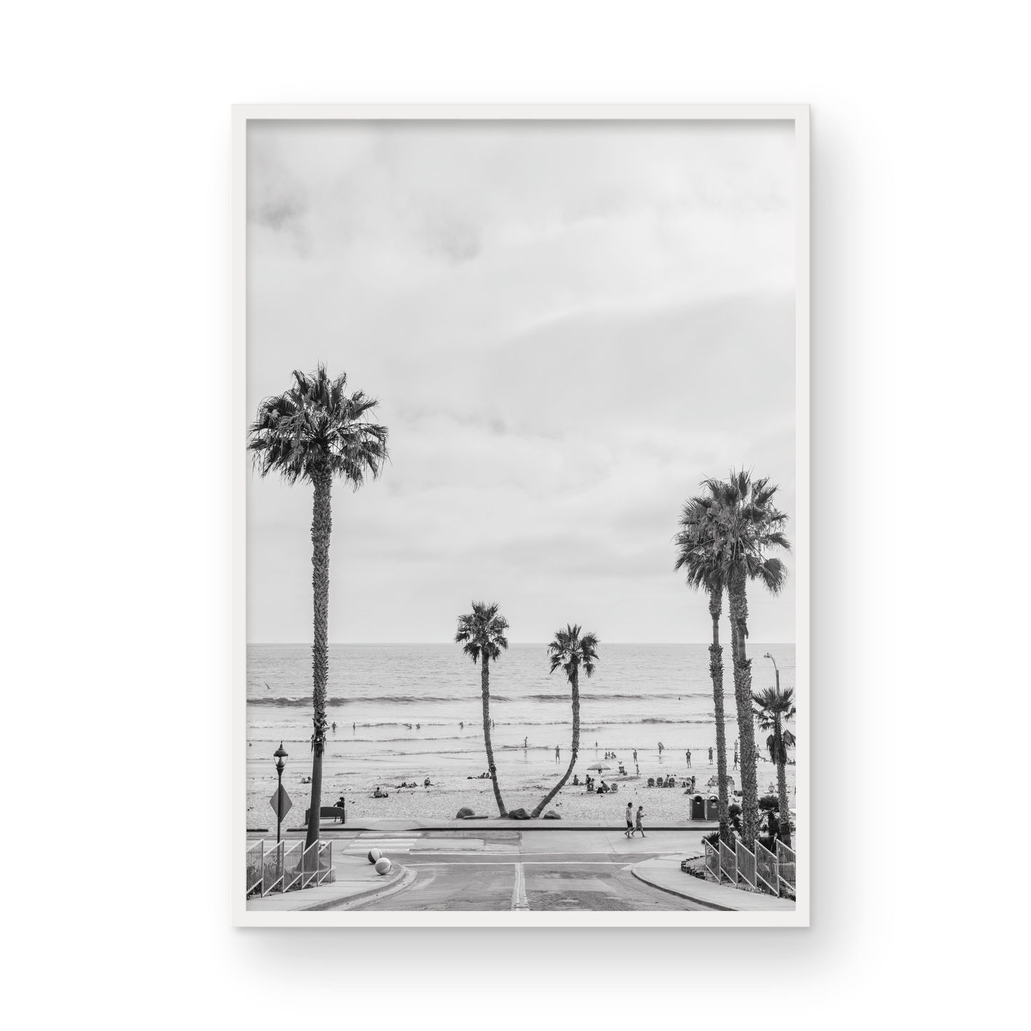 Oceanside, Two: Monochrome
