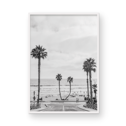 Oceanside, Two: Monochrome