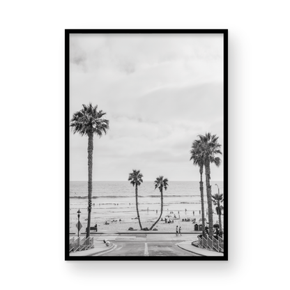 Oceanside, Two: Monochrome