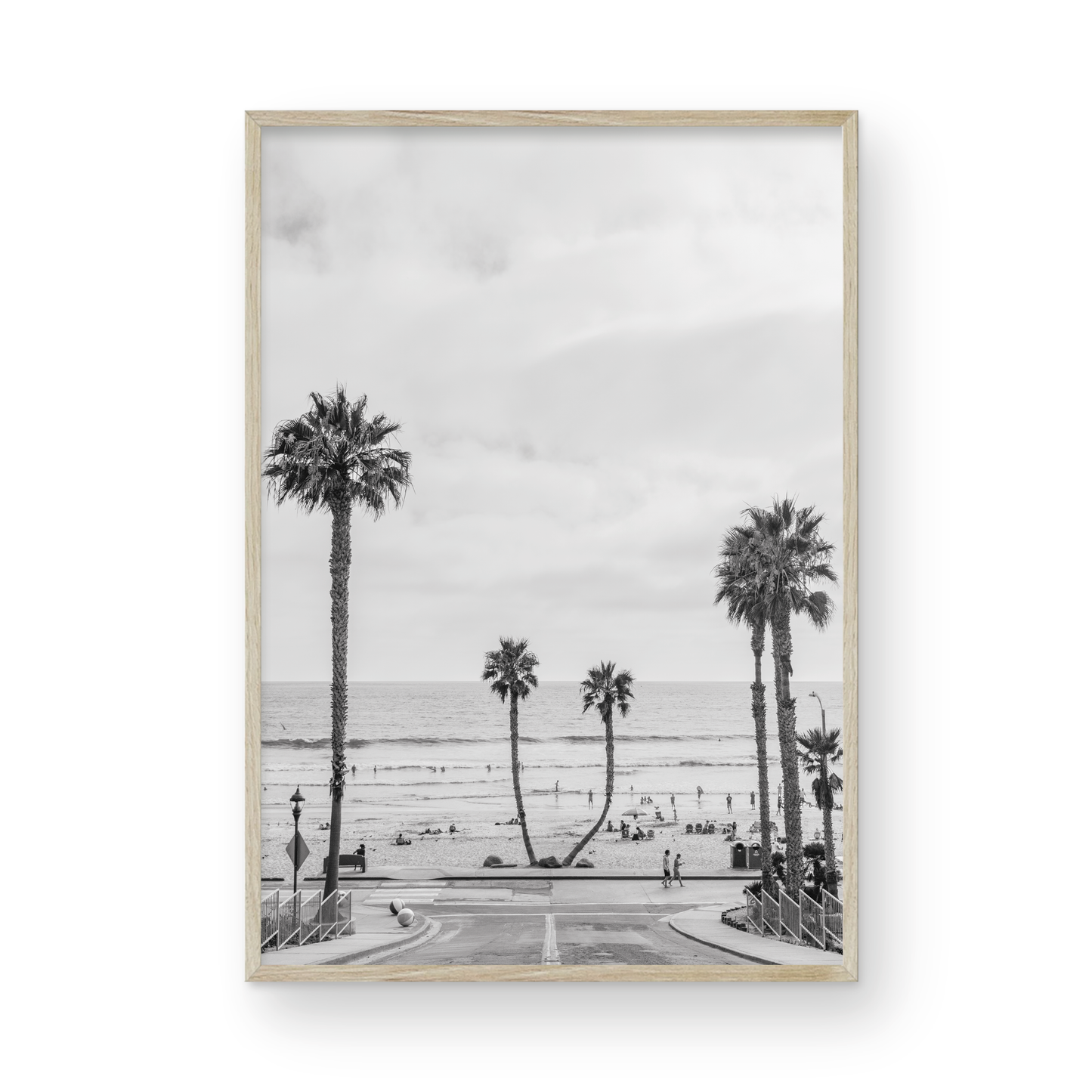 Oceanside, Two: Monochrome
