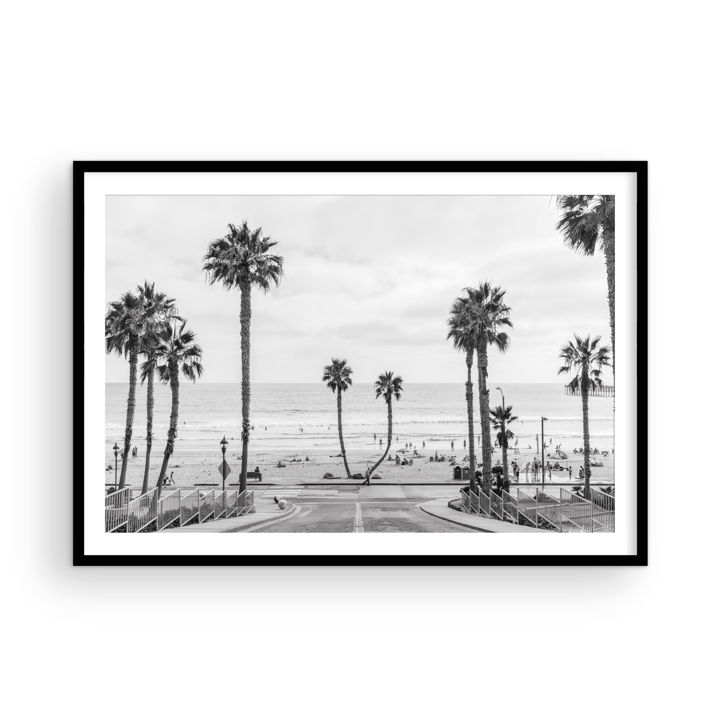 Oceanside, Three: Monochrome