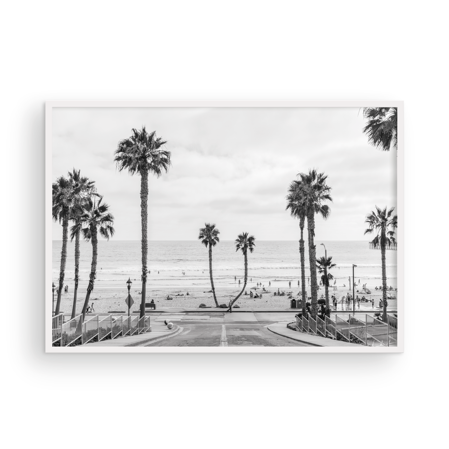 Oceanside, Three: Monochrome