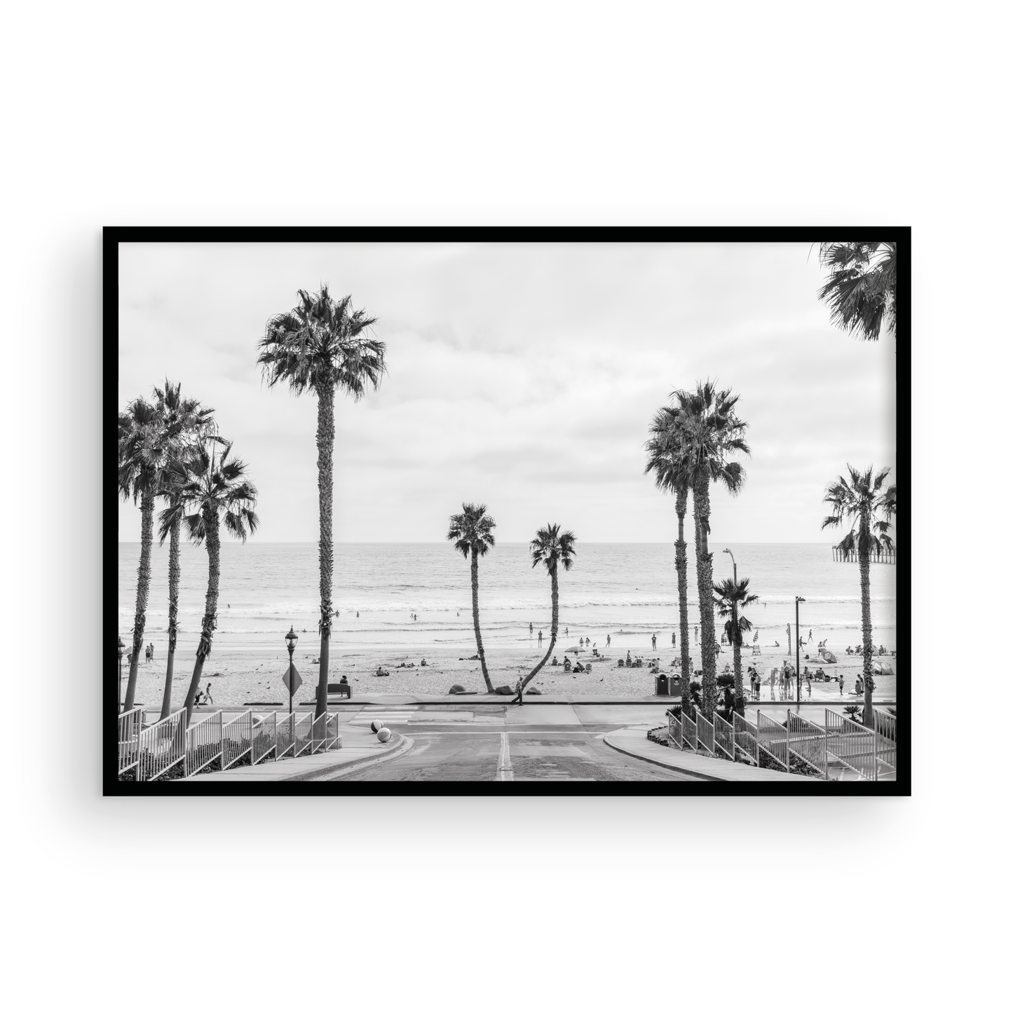Oceanside, Three: Monochrome