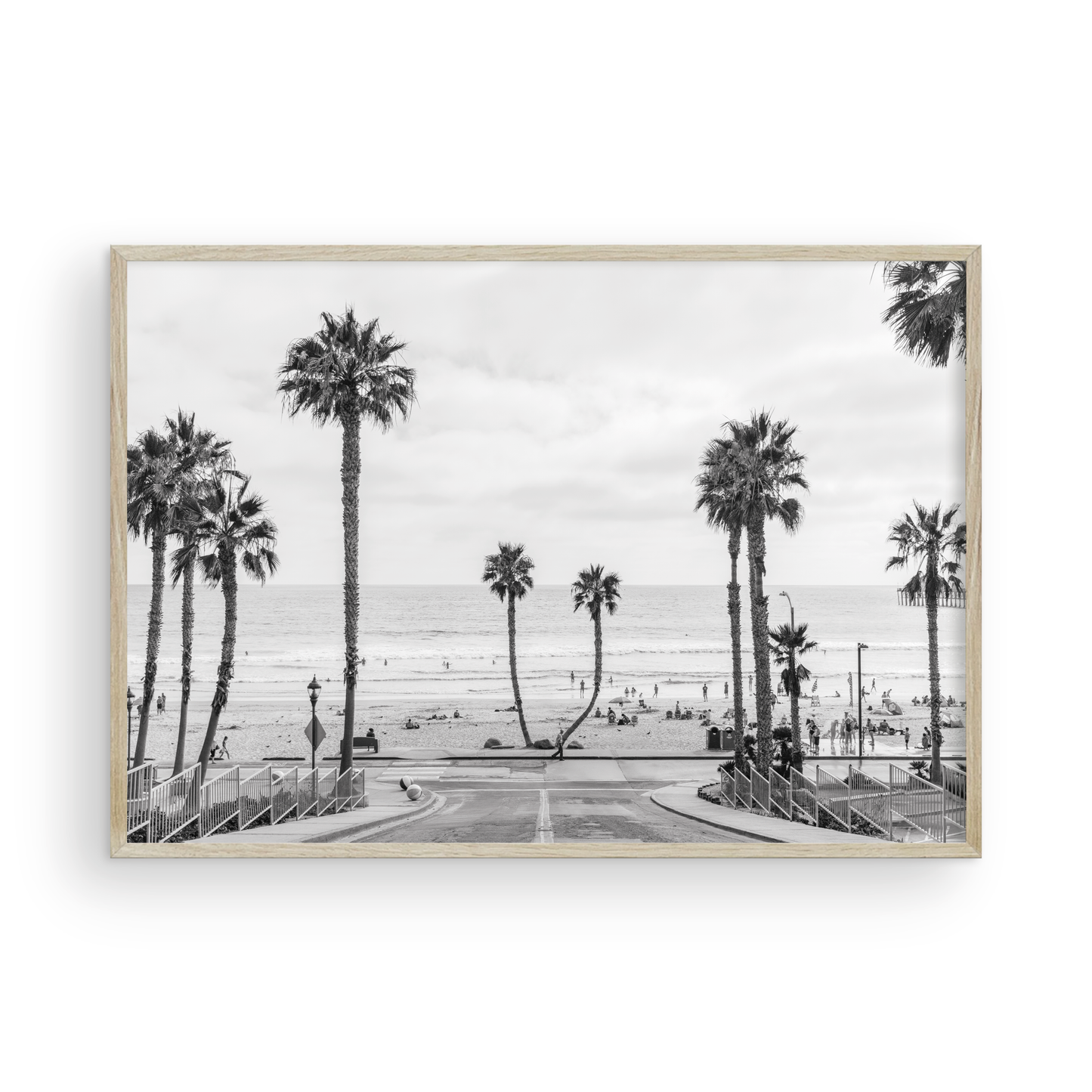 Oceanside, Three: Monochrome