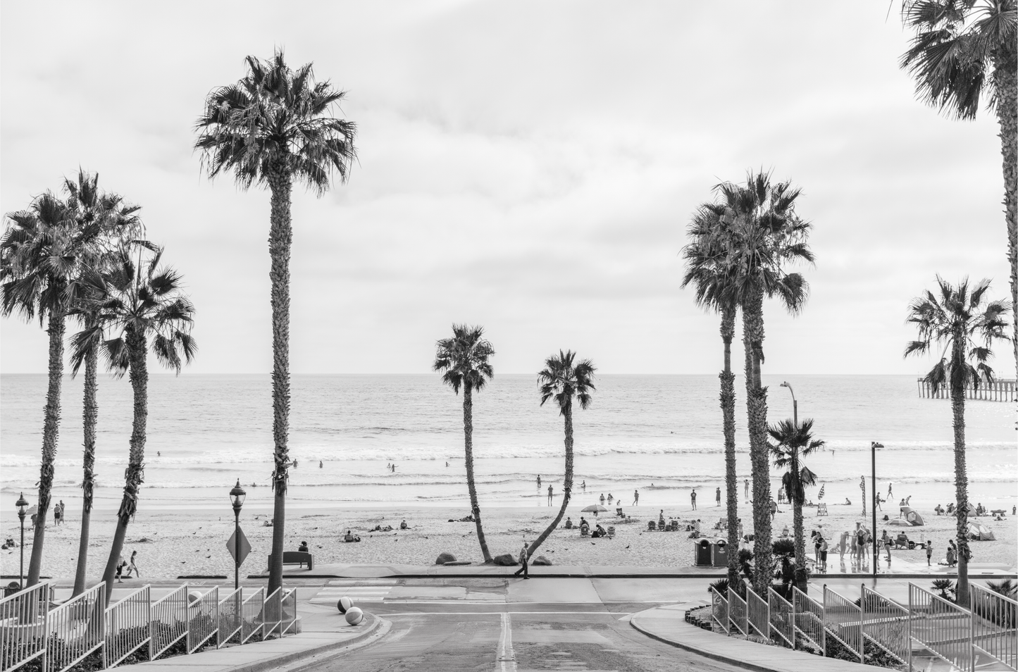 Oceanside, Three: Monochrome