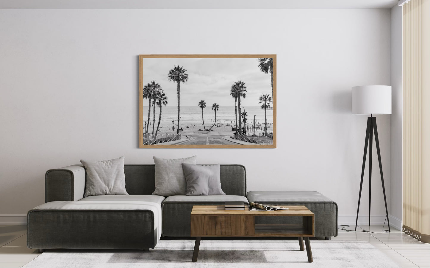 Oceanside, Three: Monochrome