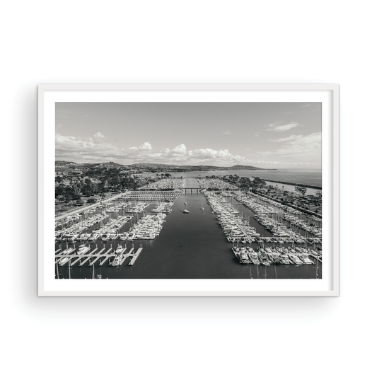 Dana Point Harbor, Ten: Monochrome