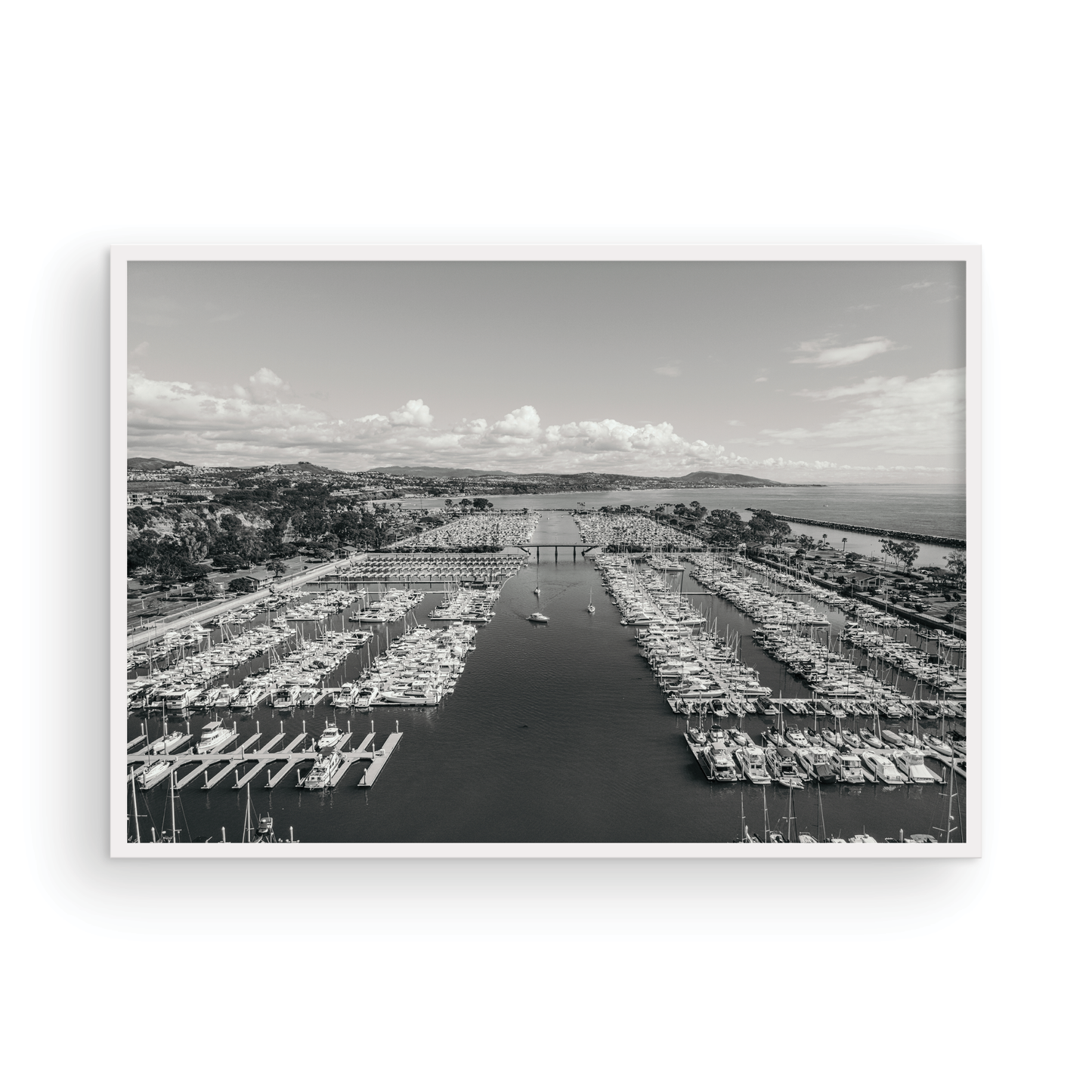 Dana Point Harbor, Ten: Monochrome
