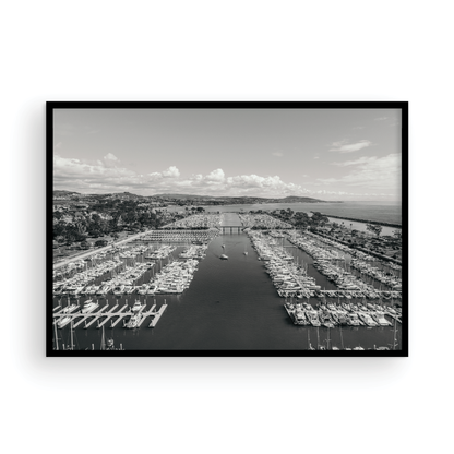 Dana Point Harbor, Ten: Monochrome