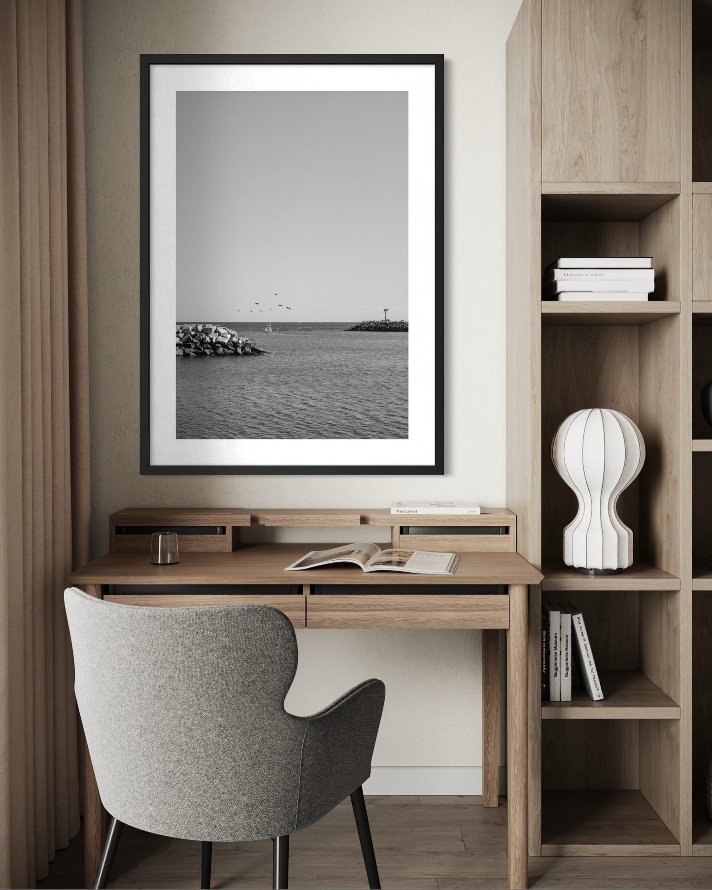 Dana Point Harbor, Seven: Monochrome