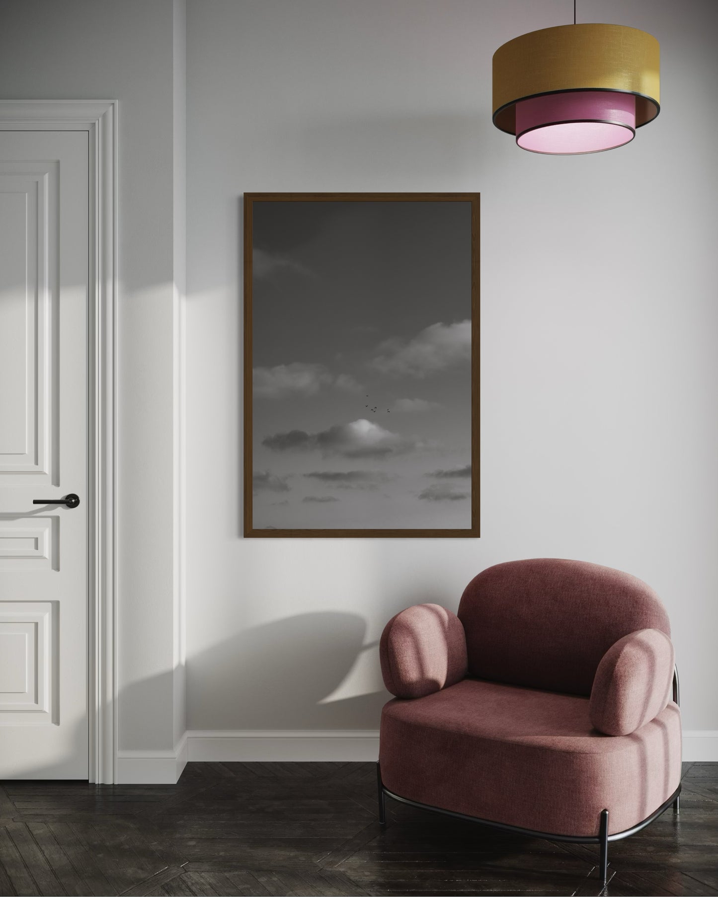 Cloud Study, Seven: Monochrome