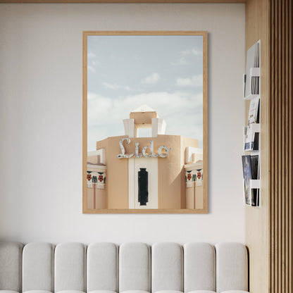 Fine art photograph of the Lido Theater in Newport Beach, California by Sharon Williams