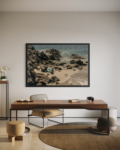 Corona del Mar coastal wall art by Sharon Williams