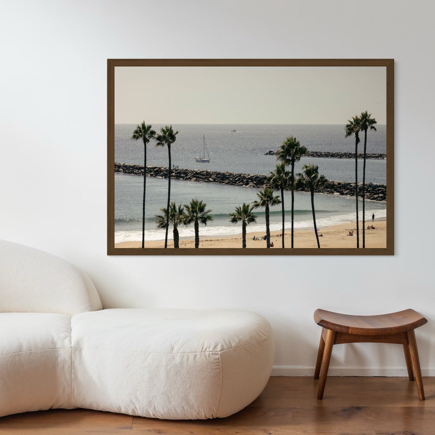 Corona del Mar coastal wall art by Sharon Williams