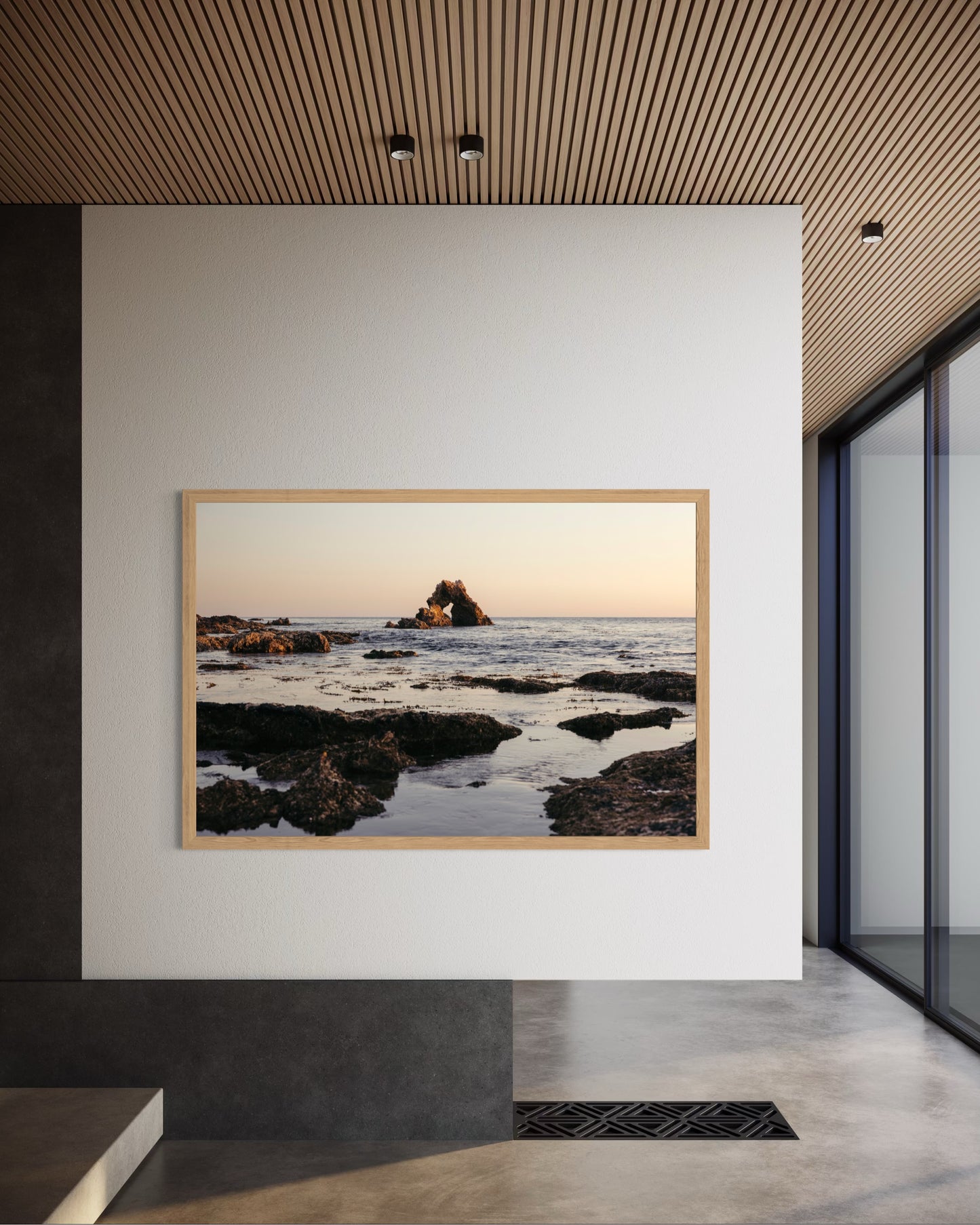 Newport Beach coastal wall art featuring Little Corona by Sharon Williams