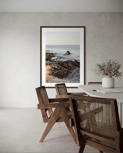Framed Little Corona fine art print in Newport Beach by Sharon Williams