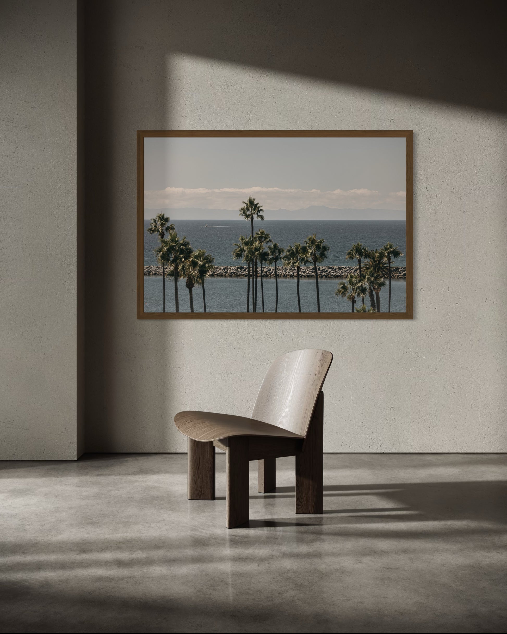 Corona del Mar coastal wall art by Sharon Williams