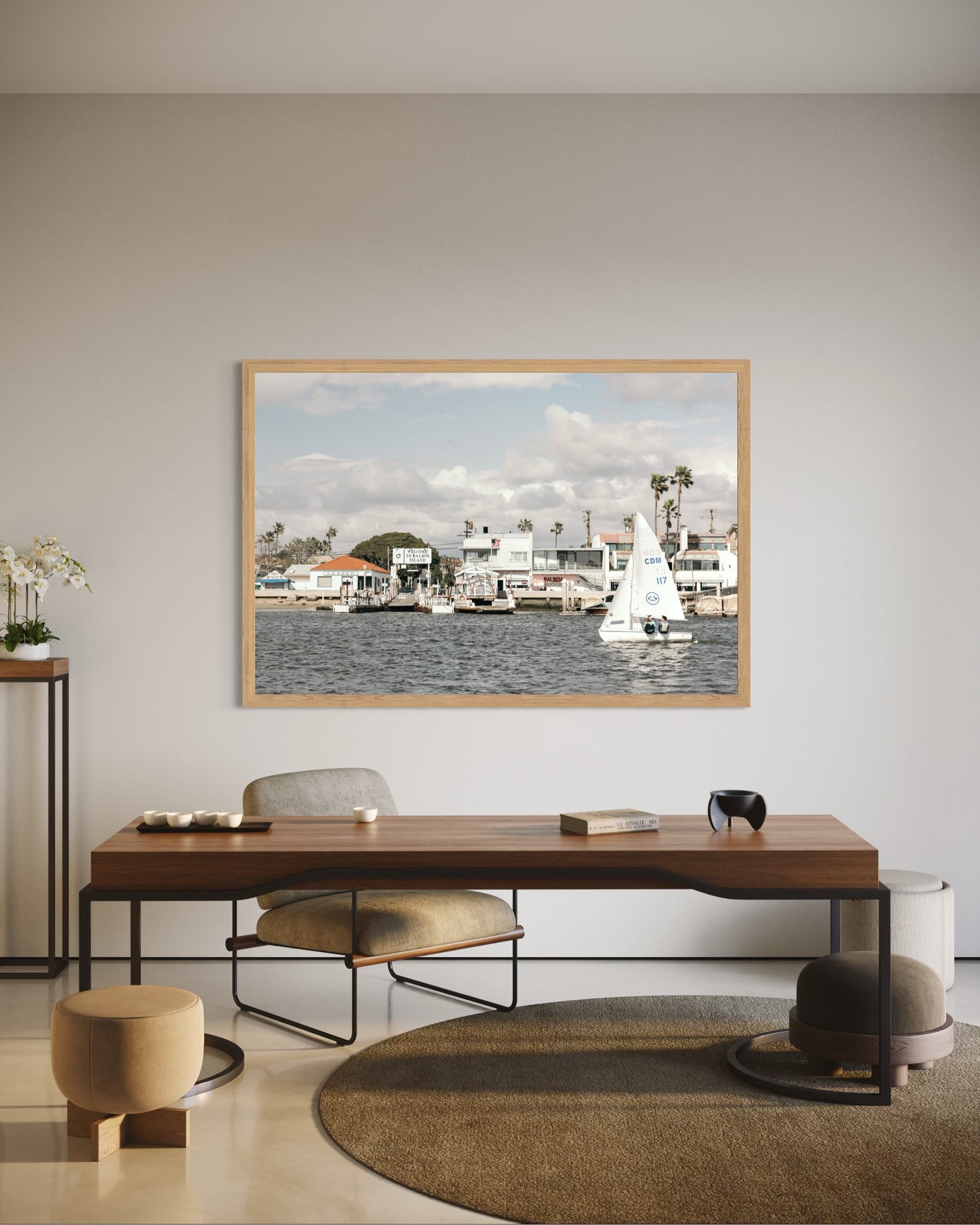 Fine art photograph of Balboa Island in Newport Beach, California by Sharon Williams