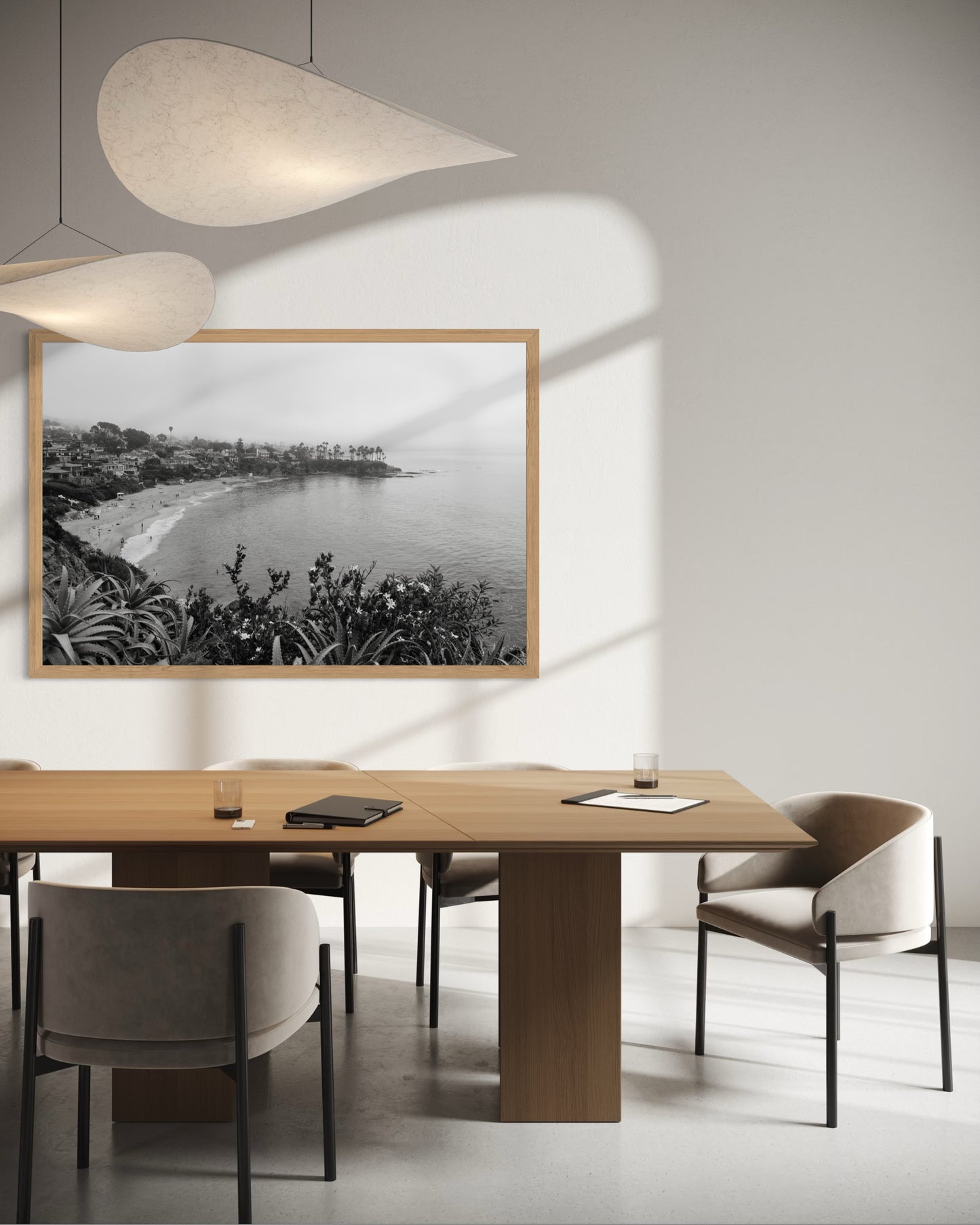 Crescent Bay, Three: Monochrome
