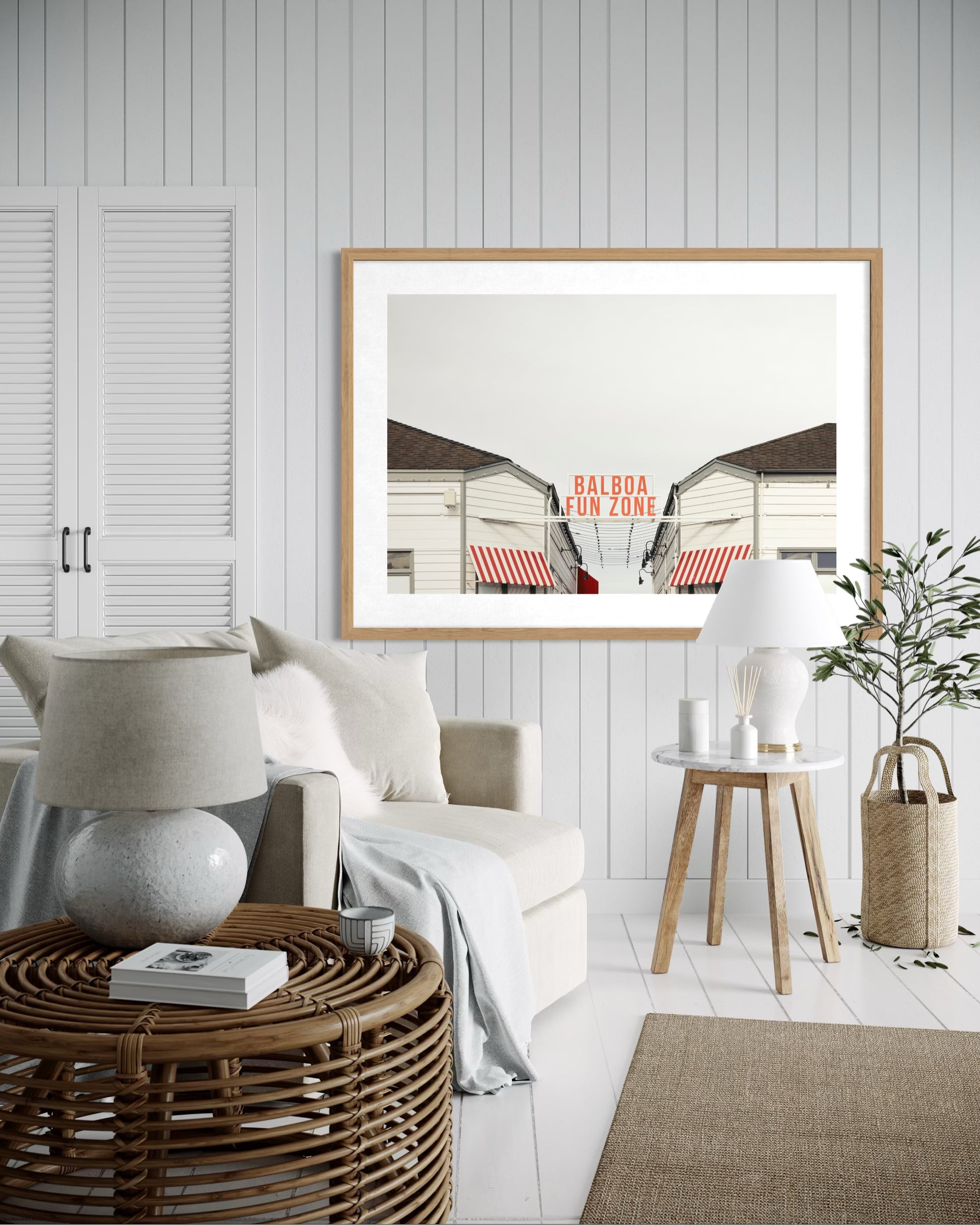 Fine art photograph of the Fun Zone in Newport Beach, California by Sharon Williams