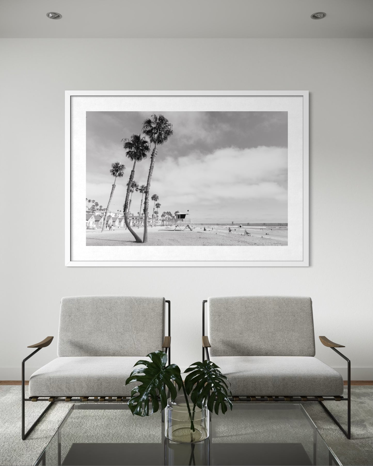 Oceanside, Four: Monochrome