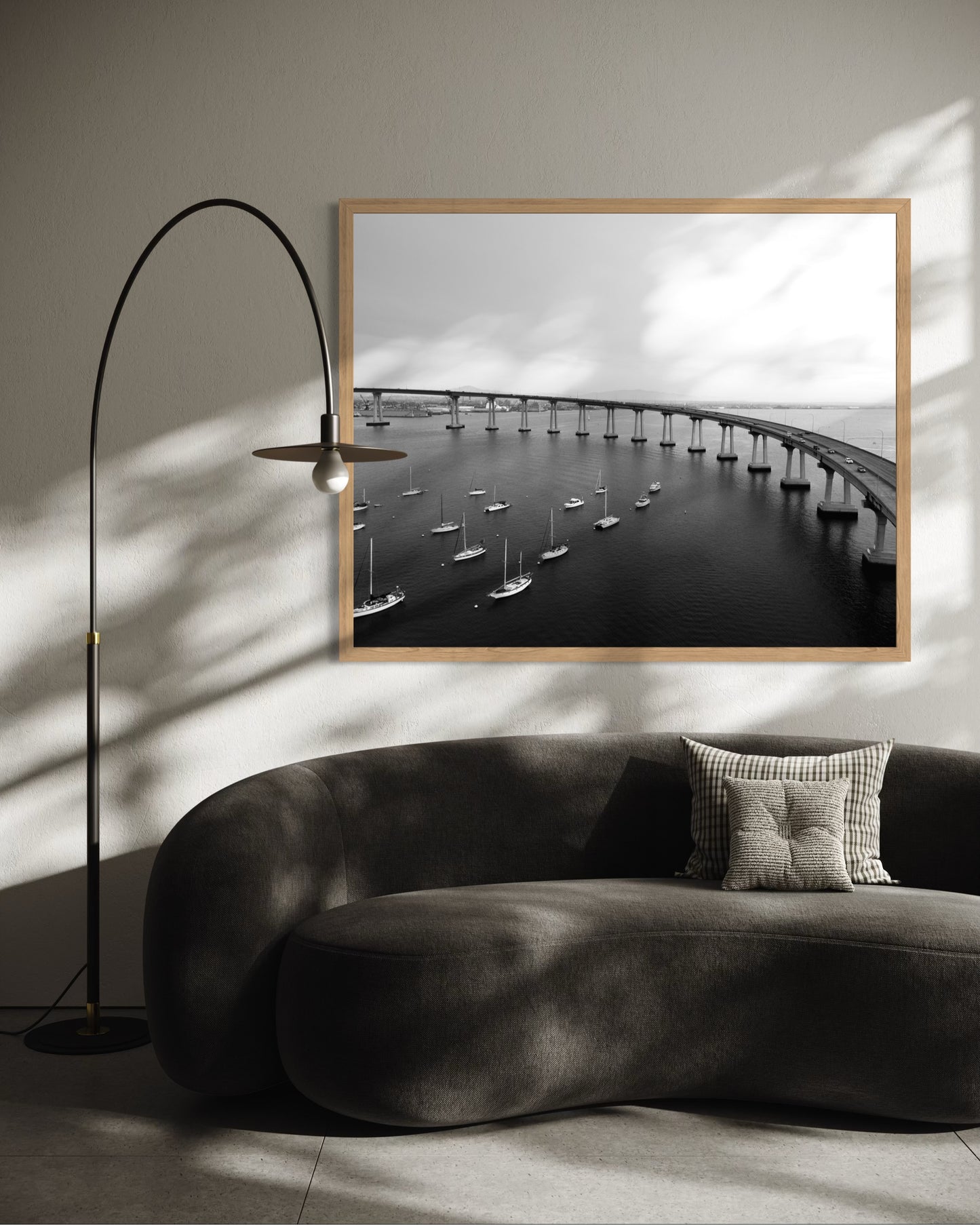 Coronado Bridge, Three: Monochrome