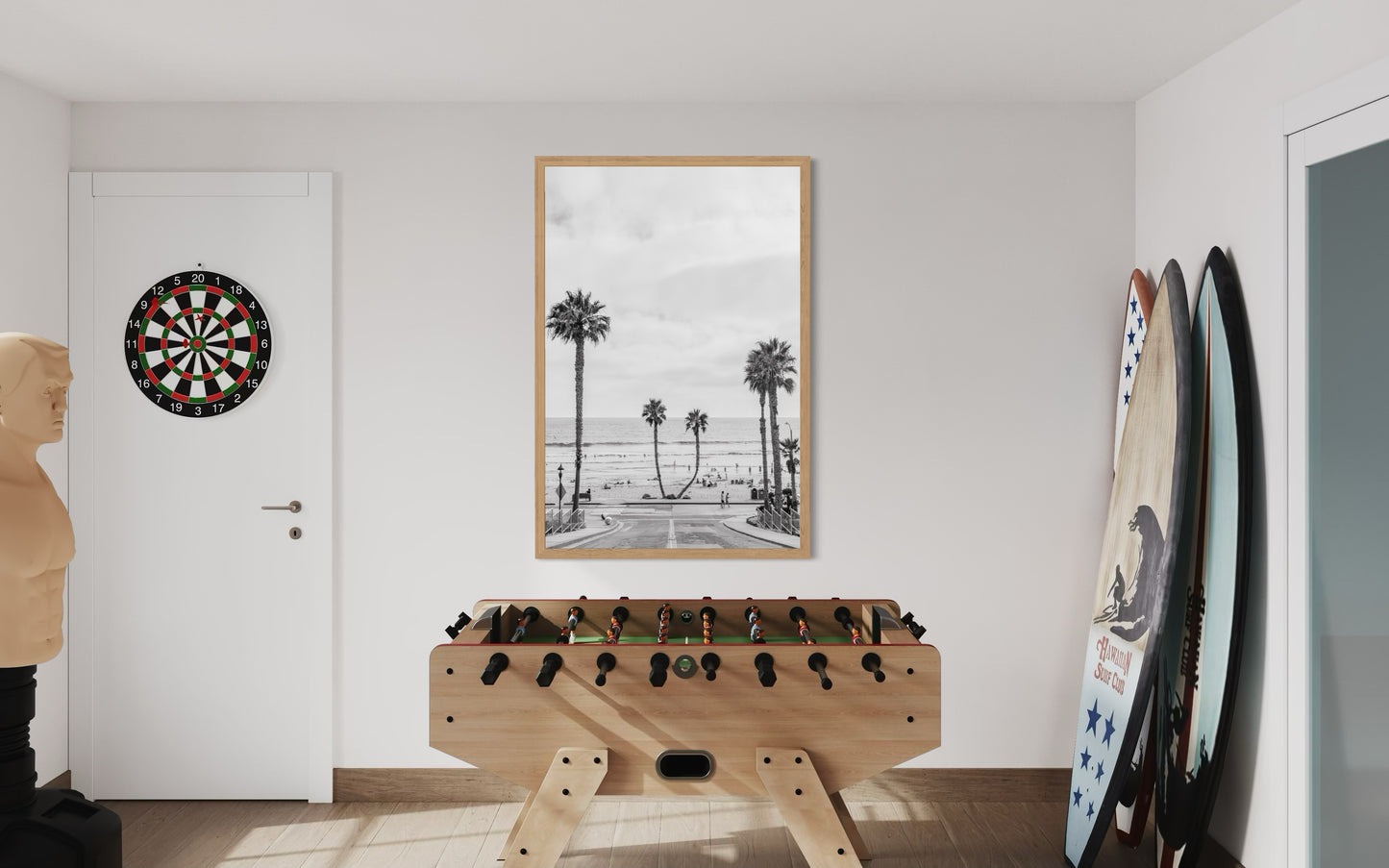 Oceanside, Two: Monochrome
