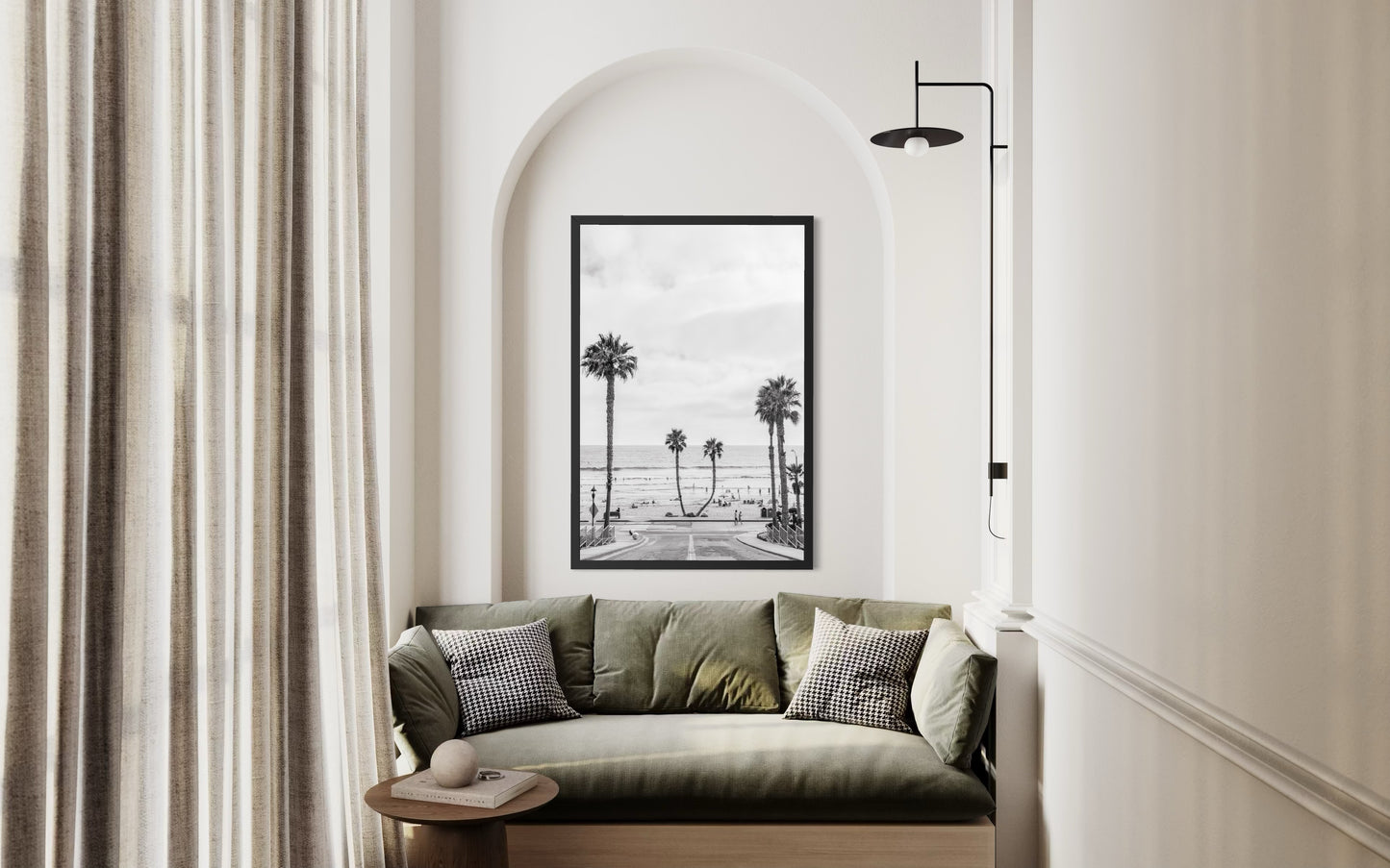 Oceanside, Two: Monochrome