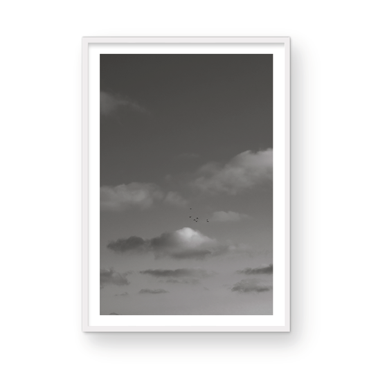 Cloud Study, Seven: Monochrome